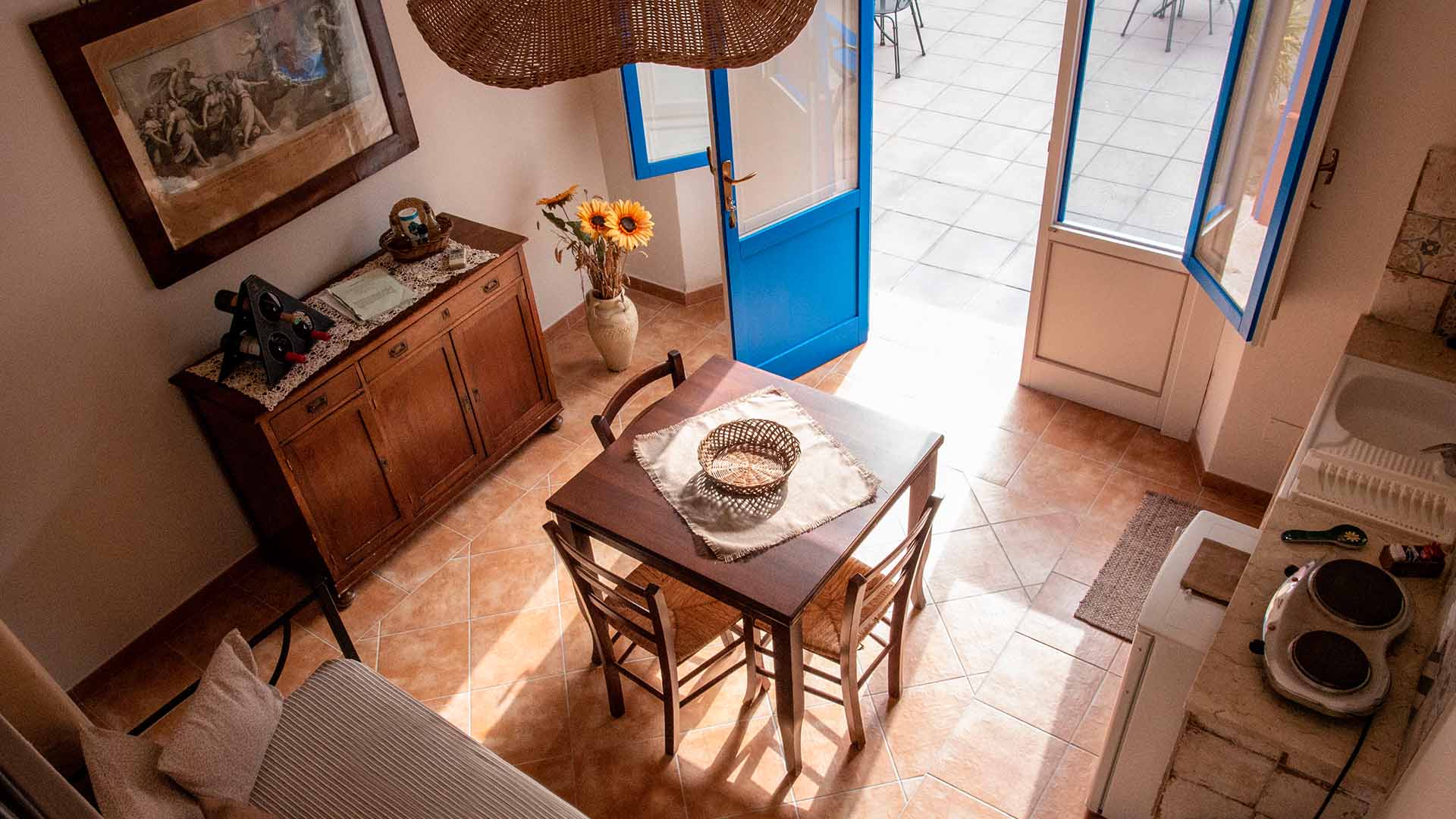 Appartamenti con vista giardino Agriturismo Duca di Castelmonte Trapani TP