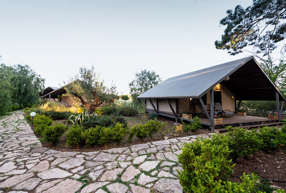 Glamping: In tenda come in una suite - Duca di Castelmonte Agriturismo Trapani